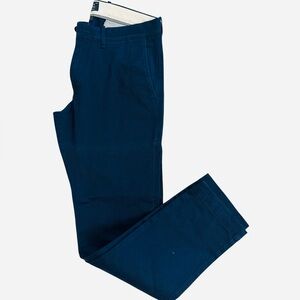 *SOLD* J.Crew Navy Blue Stretch Slim/Tailored Chinos (30/32)
